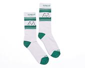 Ponožky Rip N Dip - Peeking Nermal Socks (Grey/Green)