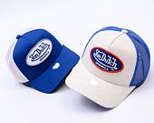 Kšiltovka Von Dutch - Trucker Boston - Caps - Suede - Blue/ Cream