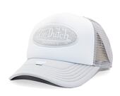 Kšiltovka Von Dutch - Trucker Tampa - Caps - Polyester Foam - White/ Grey