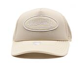 Kšiltovka Von Dutch - Trucker Tampa - Caps - Polyester - Beige/Cream