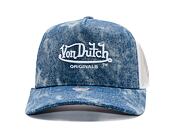 Kšiltovka Von Dutch - Trucker Newark - Caps - Cot Twill Denim - Silver