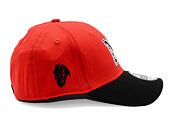 Kšiltovka New Era - M Logo 39THIRTY - AC Milan - Scarlet / Black