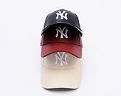 Dámská Kšiltovka New Era - MLB Crinkled PU 9FORTY - NY Yankees - Burgundy