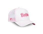 Kšiltovka Capslab - Trucker Barbie - White / Pink