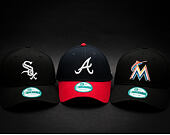New Era 9FORTY The League Atlanta Braves Strapback Team Color Cap