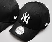 New Era 39THIRTY MLB Diamond Era New York Yankees Stretch Fit Black / Optic White Cap