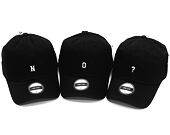 State of WOW Uniform Soft Baseball Cap Black/White Strapback