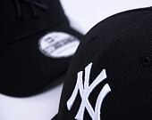 New Era 9FORTY Diamond Era New York Yankees Strapback Black / White Cap