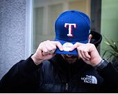 New Era 59FIFTY MLB Authentic Performance Texas Rangers Fitted Team Color Cap