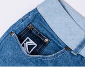 Karl Kani KK Og Block Denim Cargo Pants Blue