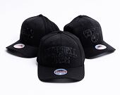 Mitchell & Ness Branded Black Out Arch 110 Snapback Black Cap