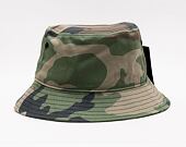 New Era Patterned Tapered Woodland Camo Bucket Hat