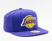 Mitchell & Ness Team Ground 2.0 Snapback Los Angeles Lakers Purple Cap