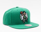 Mitchell & Ness Team Ground 2.0 Snapback Boston Celtics Green Cap