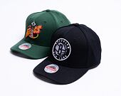 Mitchell & Ness Team Ground 2.0 Stretch Snapback Brooklyn Nets Black Cap