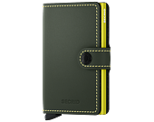 Secrid Matte Green & Lime Wallet