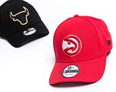 New Era 9FORTY NBA The League Atlanta Hawks Team Color Velcro Strapback Red Cap