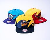 Mitchell & Ness Sharktooth Snapback Hwc Golden State Warriors Yellow / Blue Cap