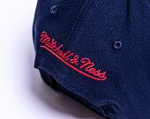 Mitchell & Ness Team 2 Tone 2.0 Stretch Snapback Hwc New Jersey Nets Navy / Red Cap