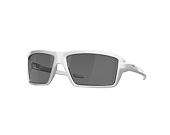 Oakley Cables X-Silver w/Prizm Black Polar 0OO9129 91291263 Sunglasses