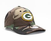 New Era 9FORTY NFL Camo Green Bay Packers Woodland Camo Cap