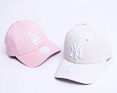 New Era 9FORTY Womens MLB League Essential New York Yankees Stone Womens Cap