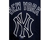 New Era Heritage Back Print Oversized Tee New York Yankees Oceanside Blue / Off White T-Shirt