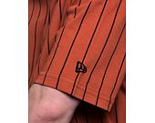 New Era Pinstripe Oversized Tee Redwood / Black T-Shirt