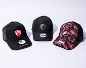 New Era 9FIFTY Stretch-Snap Ducati Corse All Over Print Ducati Black / Scarlet Cap