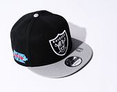 New Era 9FIFTY NFL Team Patch Las Vegas Raiders Black Cap