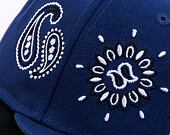 New Era 59FIFTY MLB All-Over-Print Paisley 5 Los Angeles Dodgers Team Color / Optic White Cap