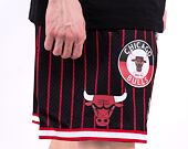 Kraťasy Mitchell & Ness NBA M&N CITY COLLECTION MESH SHORT BULLS Black / Red