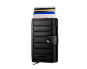 Secrid Premium Miniwallet Emboss Lines Black