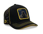 Kšiltovka Capslab Batman - Batman Black/Yellow Trucker Black / Yellow