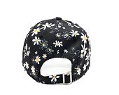 Dětská Kšiltovka New Era 9FORTY Kids MLB All Over Print Daisy New York Yankees Black / White