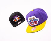 Kšiltovka Mitchell & Ness NBA Lakers B2B Snapback Hwc Los Angeles Lakers PURPLE  / YELLOW