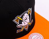 Kšiltovka Mitchell & Ness NHL Team 2 Tone 2.0 Snapback Anaheim Ducks Black / Orange