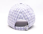 Dámská Kšiltovka New Era 9TWENTY MLB Womens Gingham  New York Yankees Pastel Lilac / White