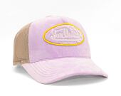 Von Dutch Trucker Kent Velvet Lilac/Sand Cap