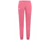 Dámské tepláky Kappa 222 BANDA WRASTORIAI SLIM Pink Md-White-Violet Lilla