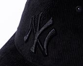 Kšiltovka New Era 9FORTY MLB Cord New York Yankees Black