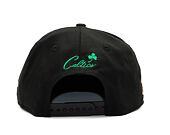 Kšiltovka New Era 9FIFTY NBA Patch Boston Celtics Black / Emerald Green