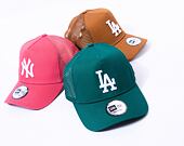 Kšiltovka New Era 9FORTY A-Frame Trucker MLB League Essential Los Angeles Dodgers Malachite / White