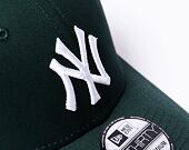 Kšiltovka New Era 39THIRTY MLB League Essential New York Yankees - Dark Green / White