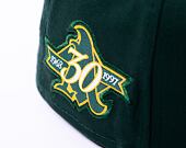 Kšiltovka New Era 59FIFTY MLB Team Color Oakland Athletics Cooperstown Dark Green / White / Kelly Gr