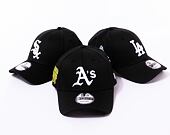 Kšiltovka New Era 9FORTY MLB Patch Oakland Athletics Cooperstown Black / Kelly Green