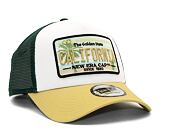 Kšiltovka New Era 9FORTY A-Frame Trucker Licence Plate California Yellow / Dark Green