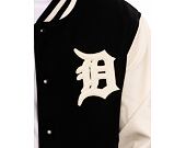 Bunda New Era MLB World Series Varsity Jacket Detroit Tigers Black / Off White