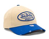 Kšiltovka Von Dutch Denver Cream/Blue