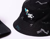 Oboustranný Klobouk DC Deep End Bucket Hat Black / White / Multi